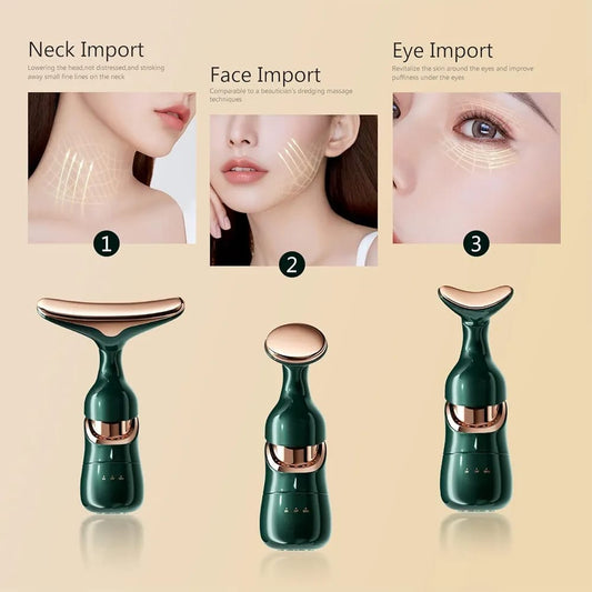 3-in-1 Face Slimming & Uplift Wand – Thermal Beauty Massager