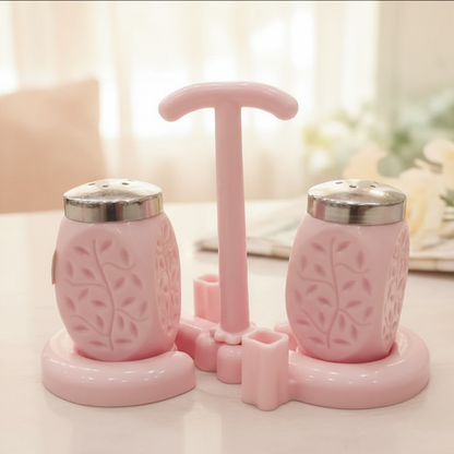 Premium Kitchen Salt & Sugar Pot Set – Storage Containers (Random Color)