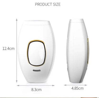 IPL Laser Hair Removal Handset for Women & Men with Razor & Safety Glasses