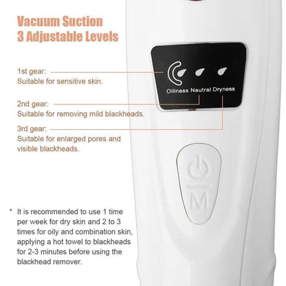 Digital Blackhead Remover Vacuum Electric Pore Cleaner
