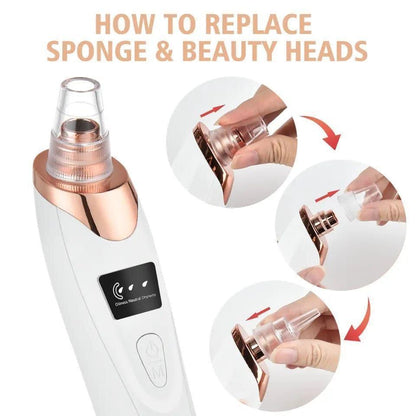 Digital Blackhead Remover Vacuum Electric Pore Cleaner