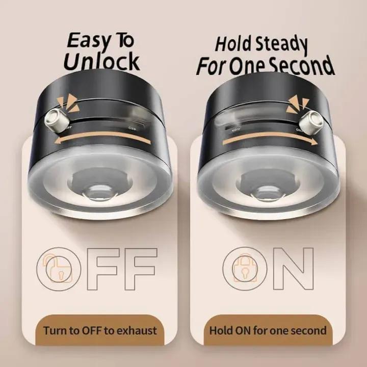 360 Degree Magnetic Phone Holder – Universal Car Mount Black ABS