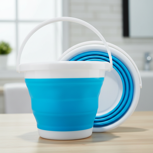10L Foldable Silicone Bucket – Collapsible Camping Water Tub